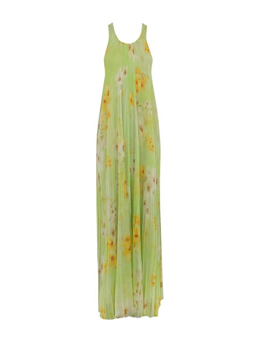 Abito lungo Zigolo con stampa floreale PINKO | 104687 A2DHVGB